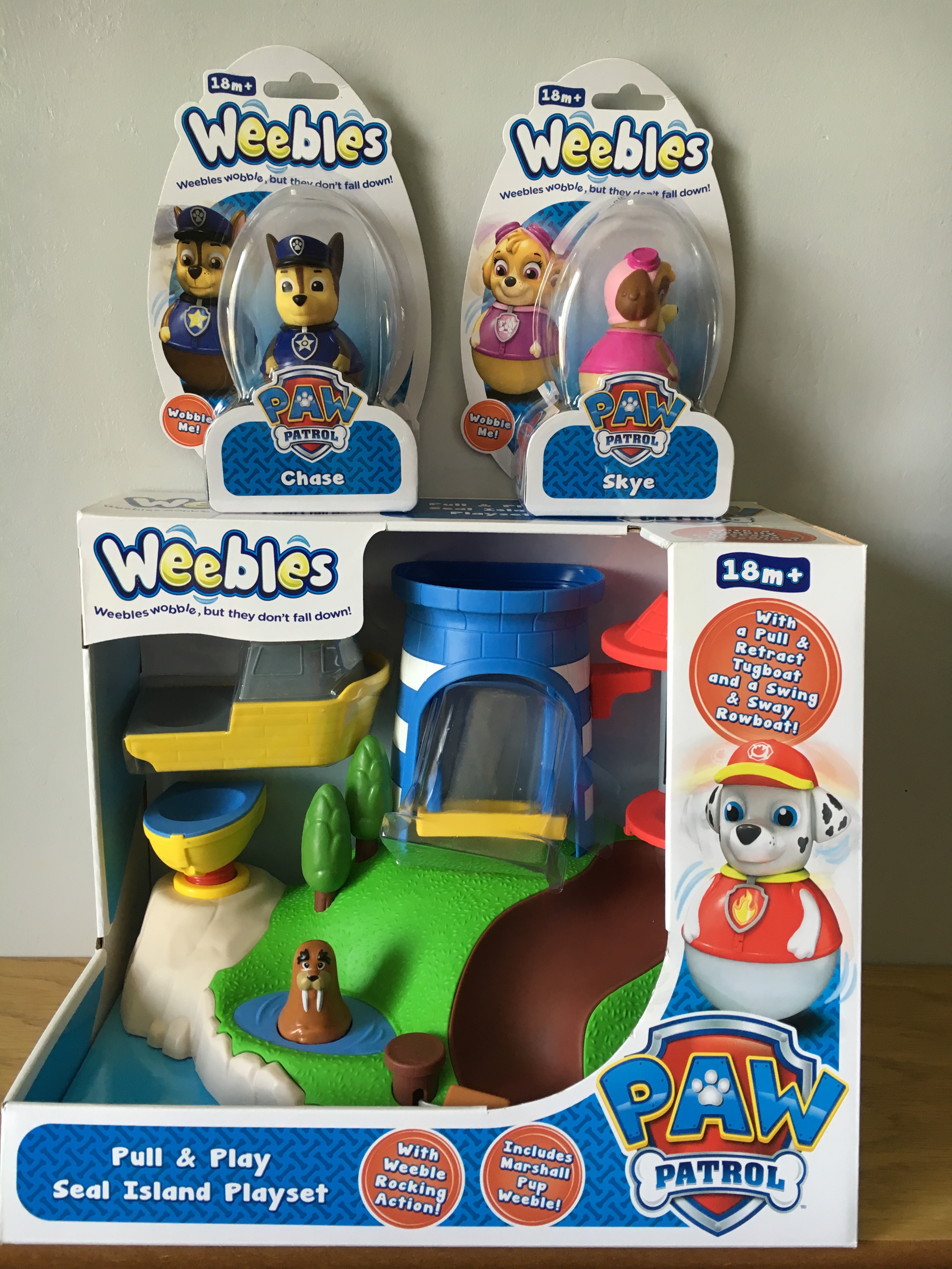 paw patrol weebles asda