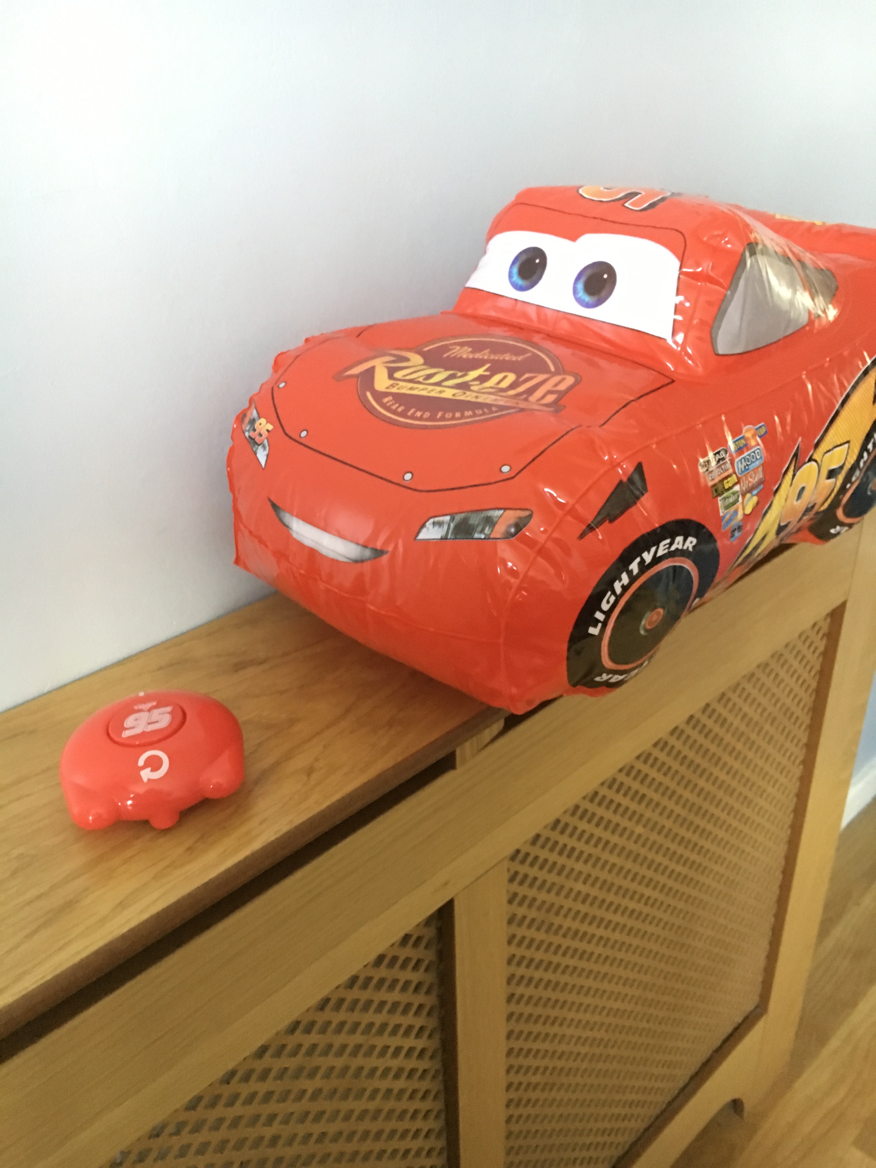 lightning mcqueen inflatable car