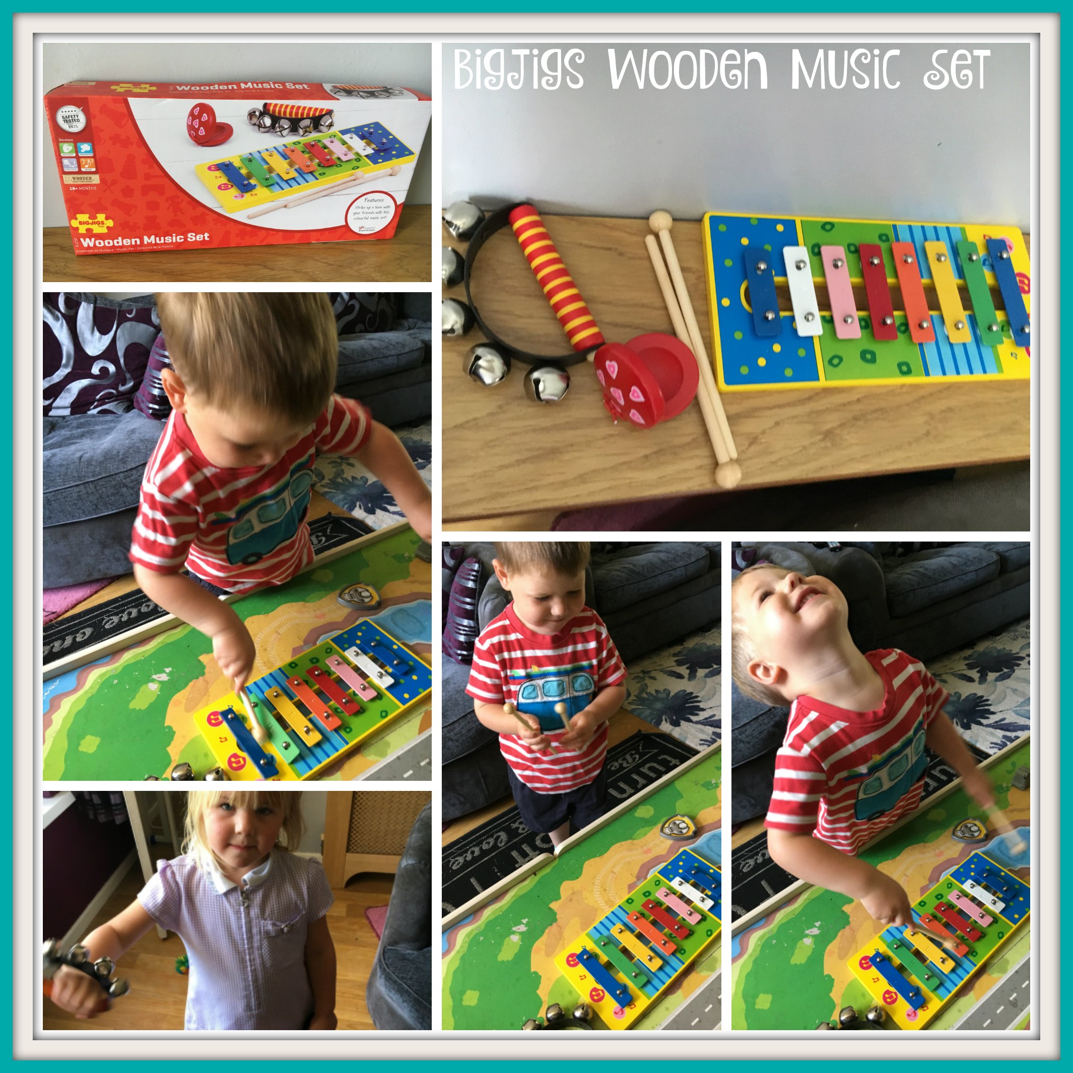 Bigjigs Wooden Music Set