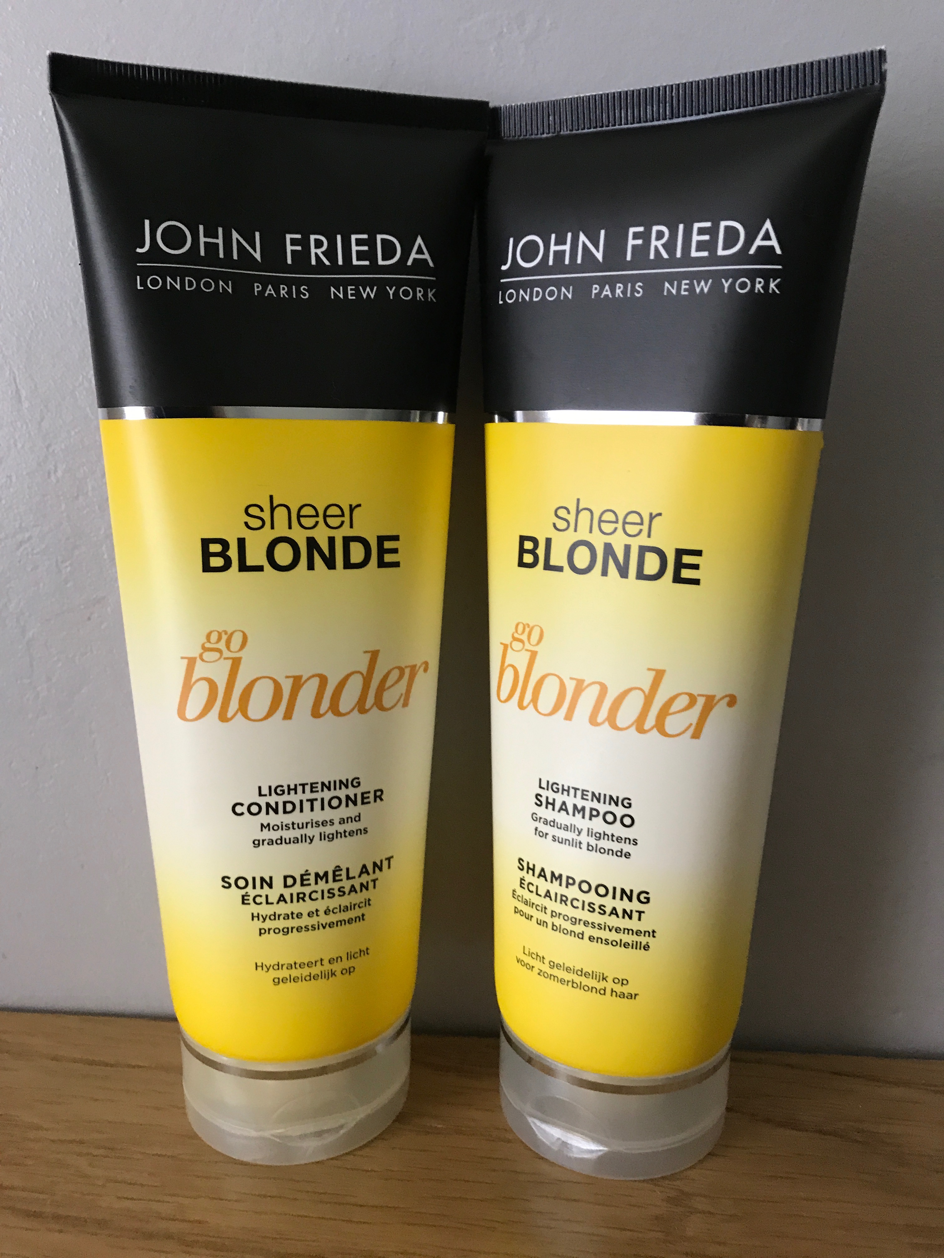 John Freidas Go Blonder Lightening Shampoo And Conditioner Review