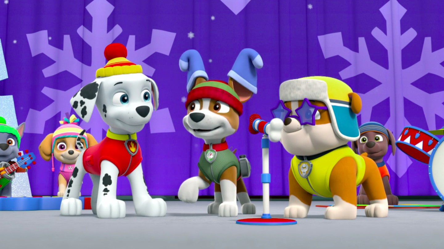 Getting Into The Christmas Spirit With The Pups Winter Wonder Show On