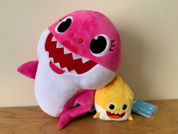 New Baby Shark Cuddly Toys from Wowee - Review - ChelseaMamma