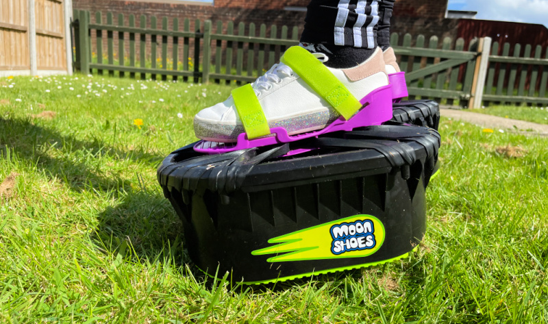 Enjoy Antigravity Bouncing Fun with Moon Shoes - West Wales Family