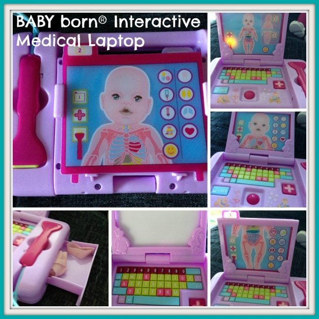 BABY born® Interactive Medical Laptop