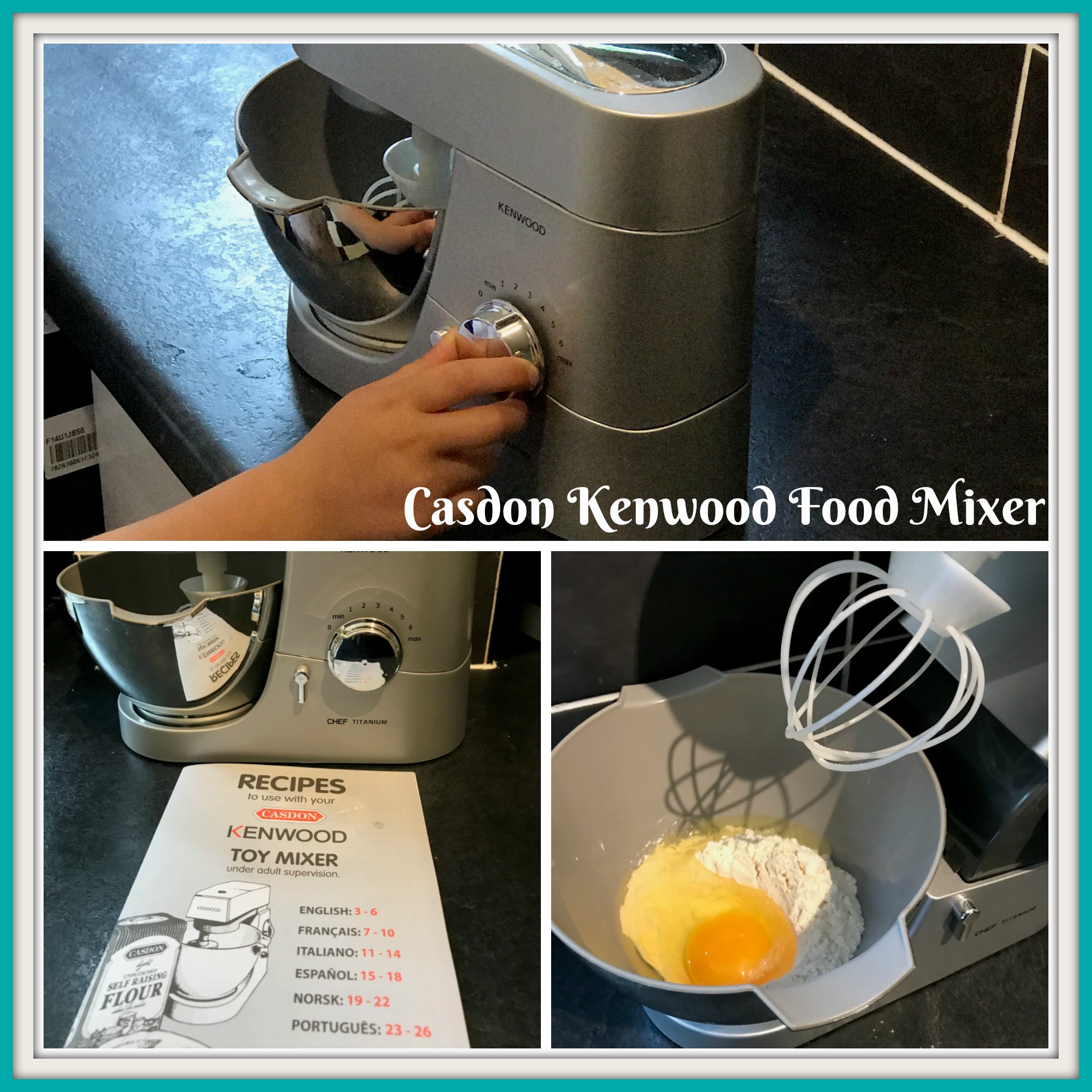 Kenwood Stand Mixer – Casdon Toys. #Review