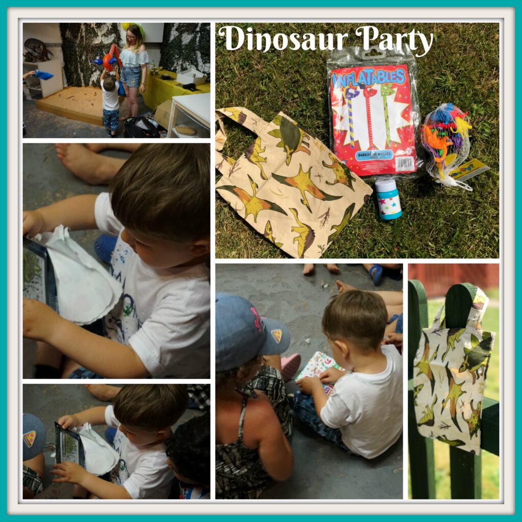 Dinosaur Party Bags