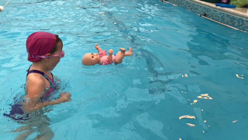 Baby Annabell Learns to Swim