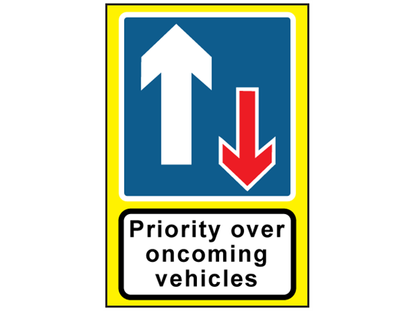 Priority Over Oncoming Vehicles