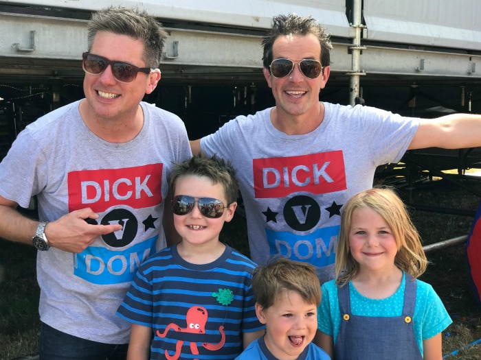 Dick n Dom with the kids