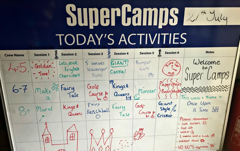 Activities Super Camp