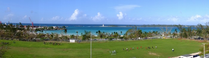 View from Fort Charlotte