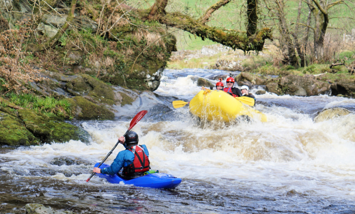 White Water Rafting Rapids