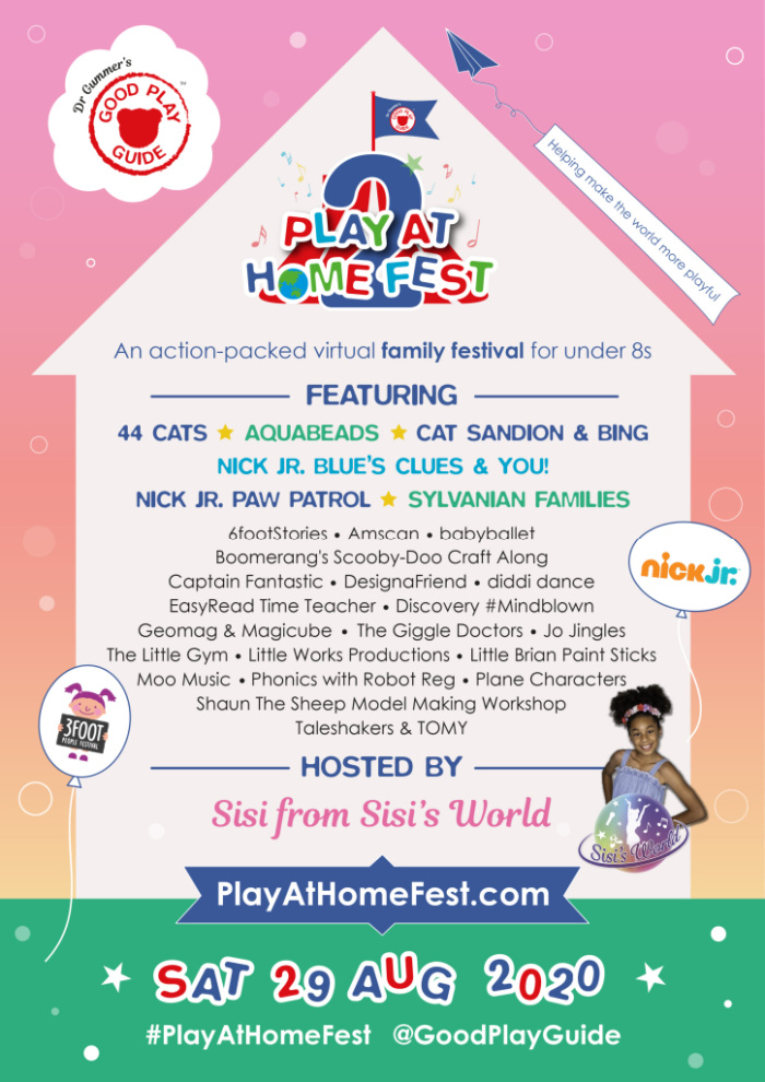 Play At Home Poster