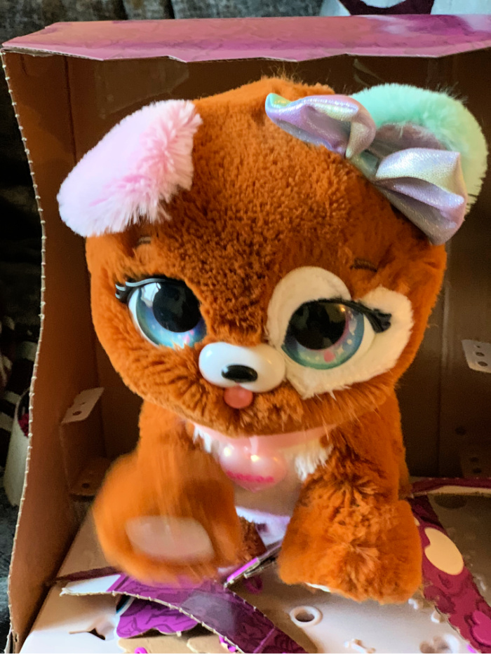  Present Pets, Glitter Puppy Interactive Surprise Plush
