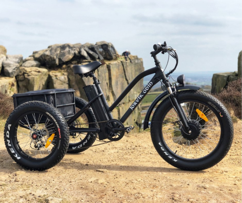 Jorvik electric online trike